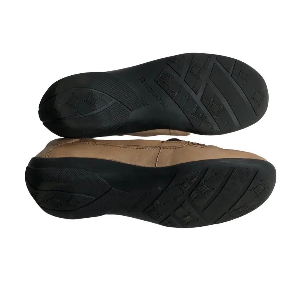 NATURALIZER  FIORENZA LEATHER LOAFER N5 COMFORT SHOES SIZE‎ 8N